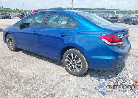 2014 Honda Civic Ex from USA, damaged, VIN 19XFB2F87EE254252
